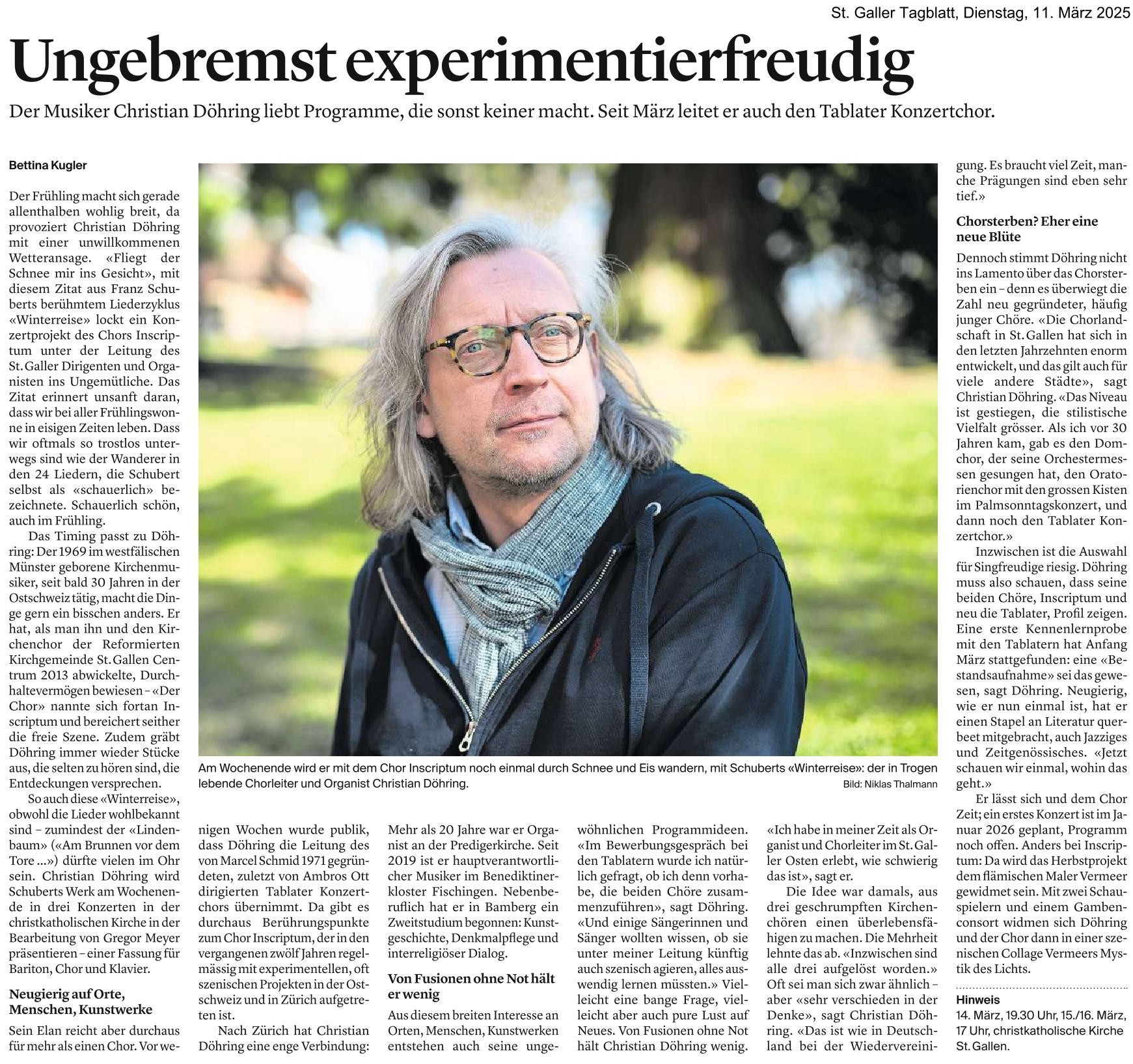 Ungebremst experimentierfreudig