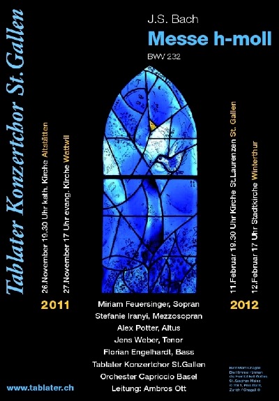 Plakat h-moll-Messe